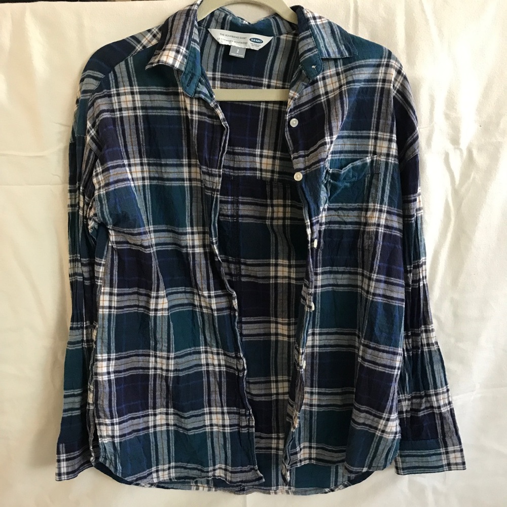 Flannel Button Up Shirt